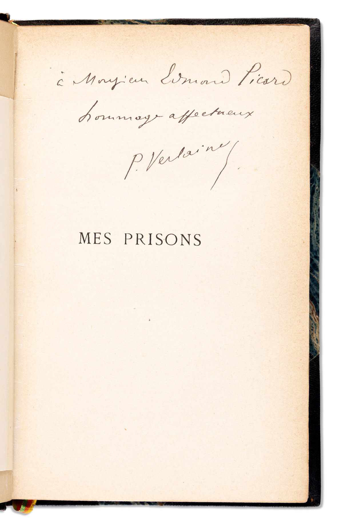 PAUL VERLAINE (1844-1896) Mes Prisons.